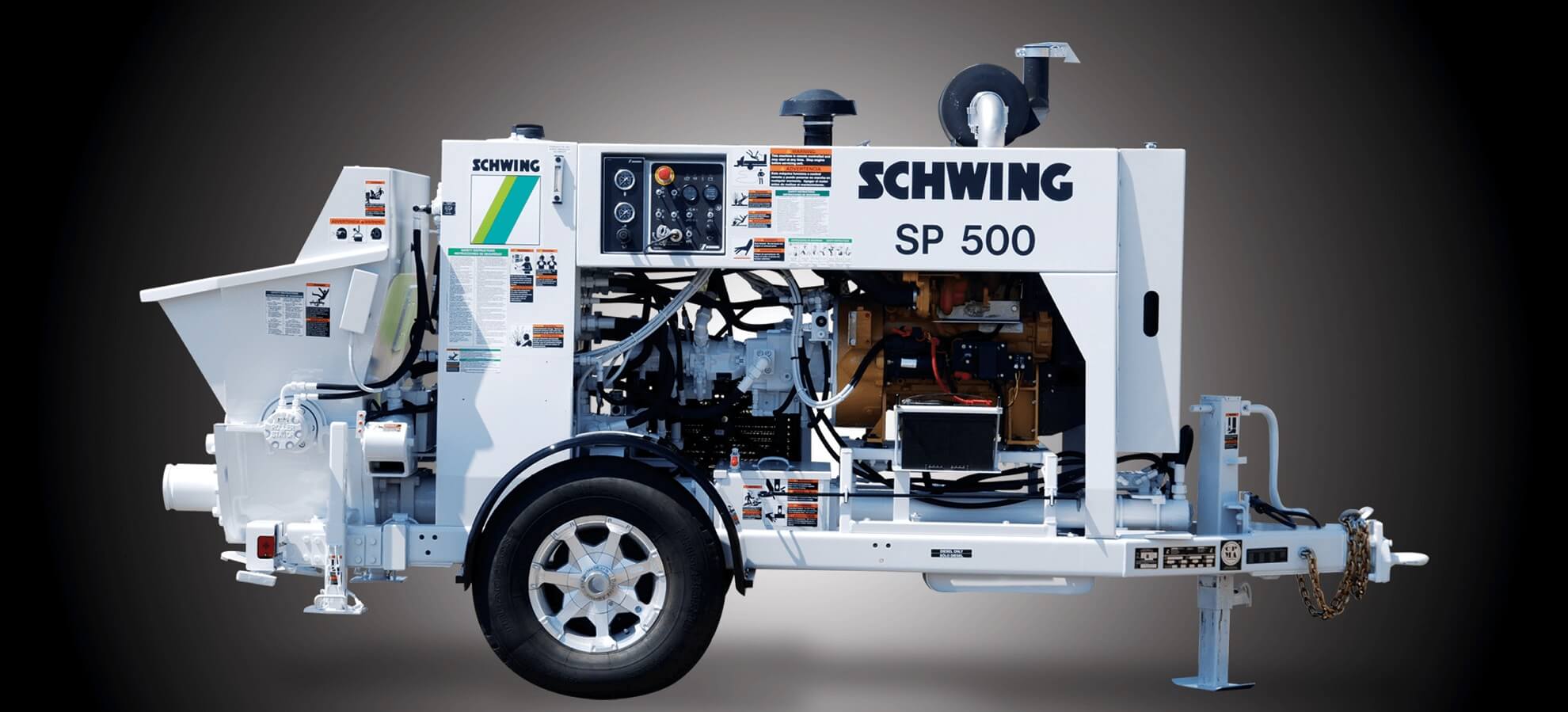 Продажа стационарных бетононасосов